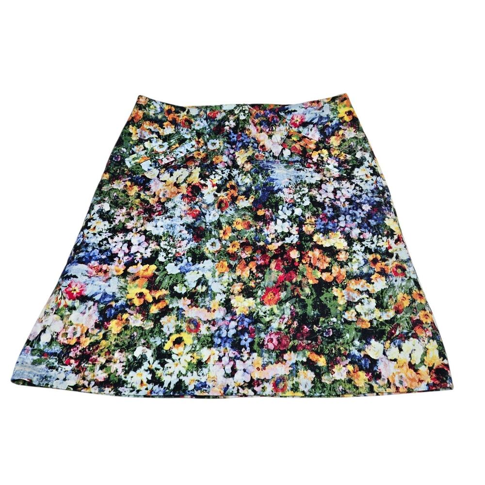 Workshop Andrea Jovine Mini Skirt Size 4 Multicolor Floral